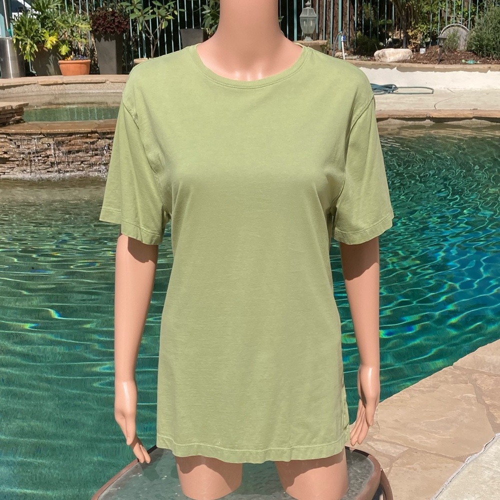 Sonoma Sage Leaf Green Short Sleeve T-Shirt Relaxed Fit